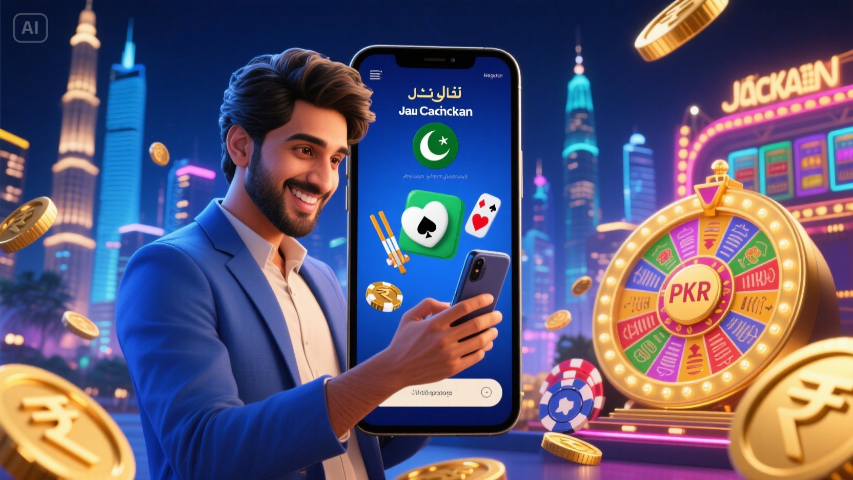 All Slots CasinoDeposit in PKR now and receive 200% instantly! Pakistani users can enjoy secure banking, fair casino fun, and fast withdrawals directly through JazzCash.
